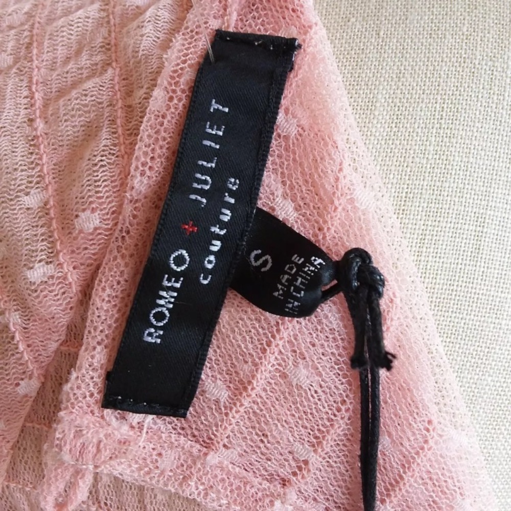 Pink Tulle Top - Picture 6 of 12